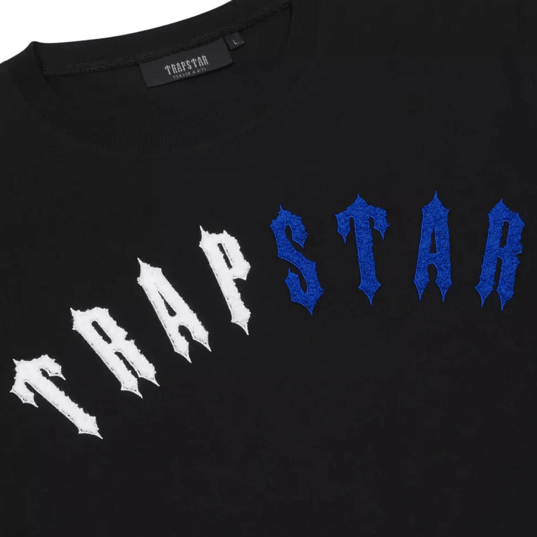 TS" Short Set Black Blue