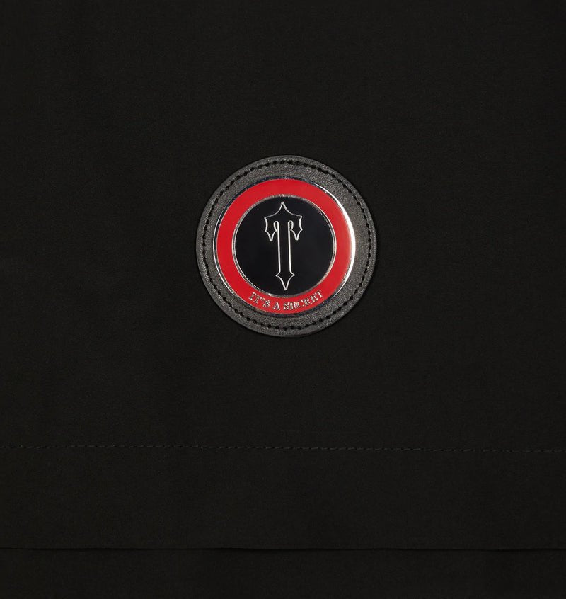 TS" Windbreaker Black/Red