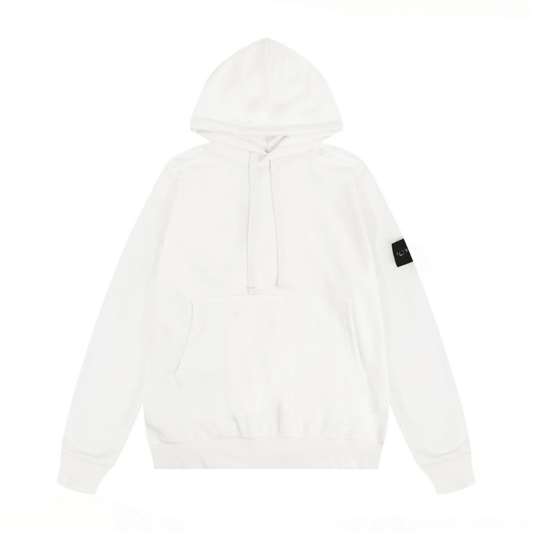 Stone" Hoodie White