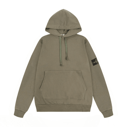 Stone" Hoodie Kaki