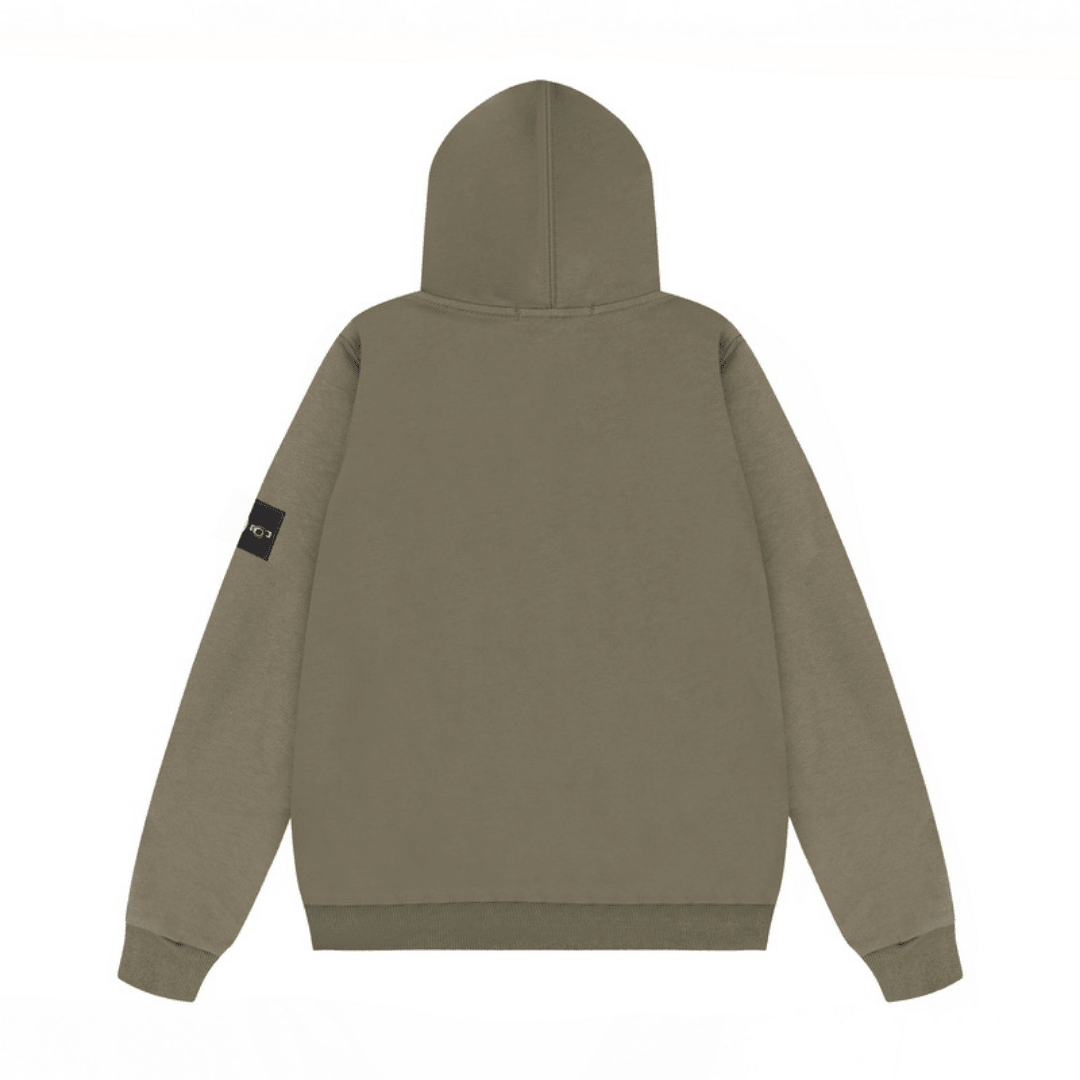 Stone" Hoodie Kaki
