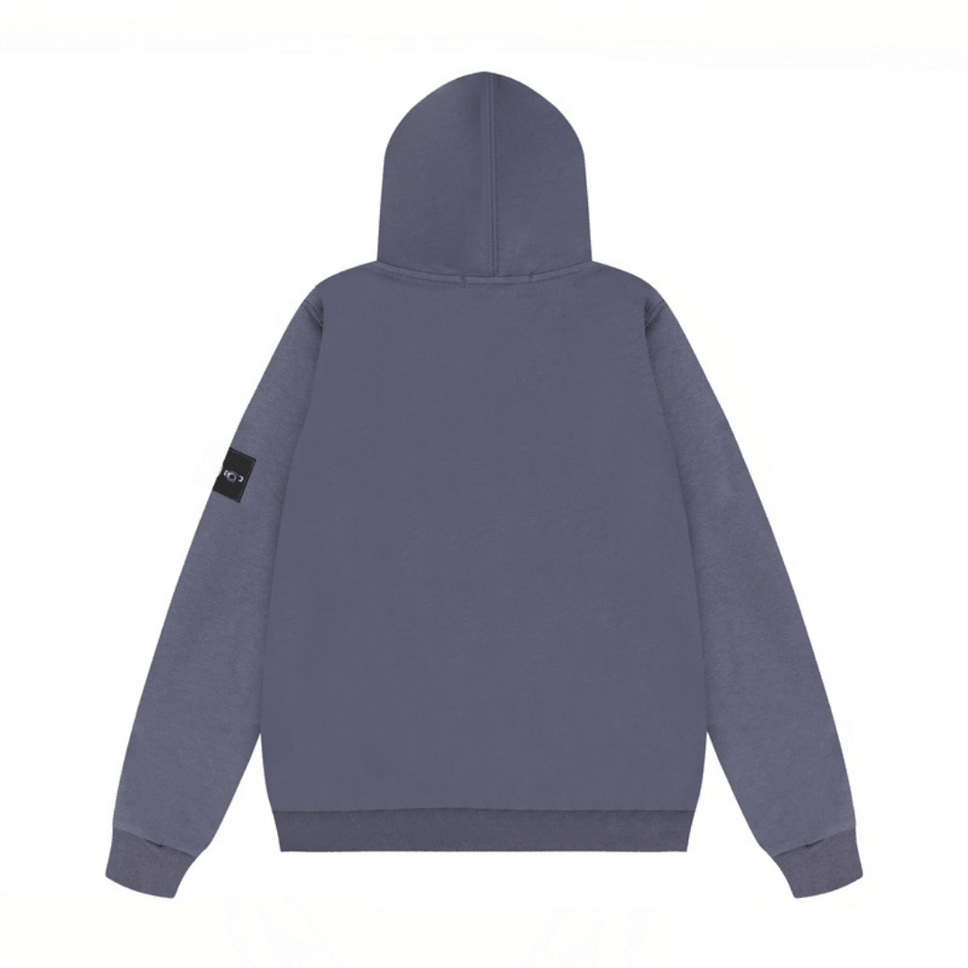 Stone" Hoodie Dark Purple