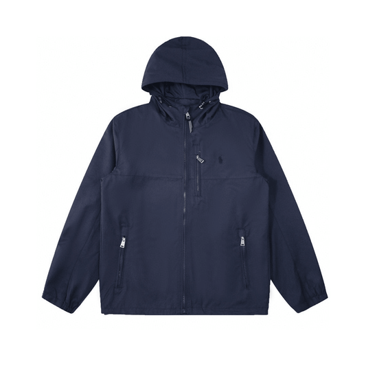 RL" Windbreaker Navy Blue