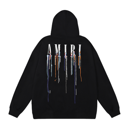 Miri" Paint Drip Hoodie