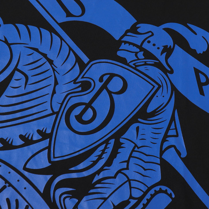 Berry" T-shirt Blue Black