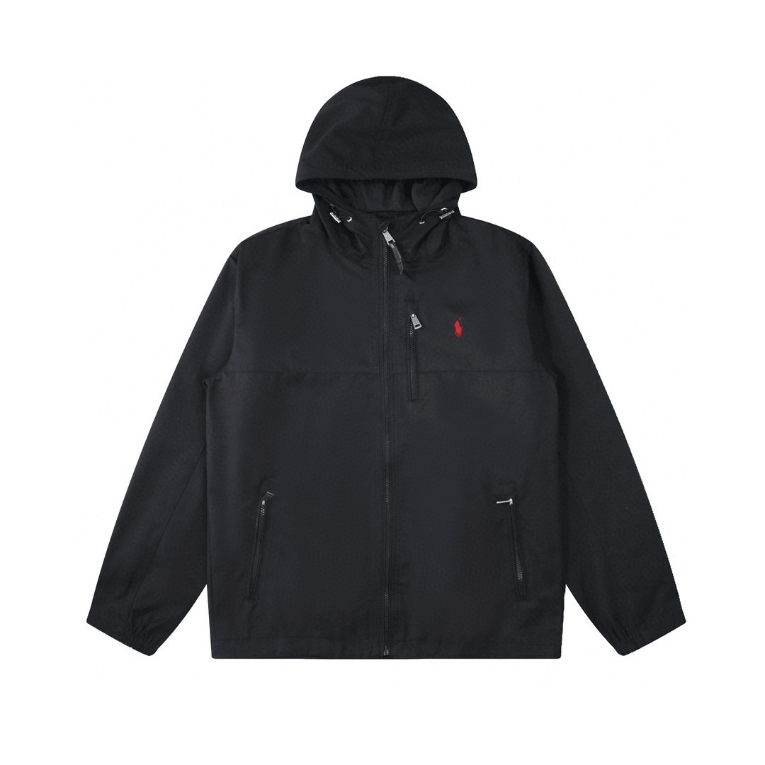 RL" Windbreaker Black