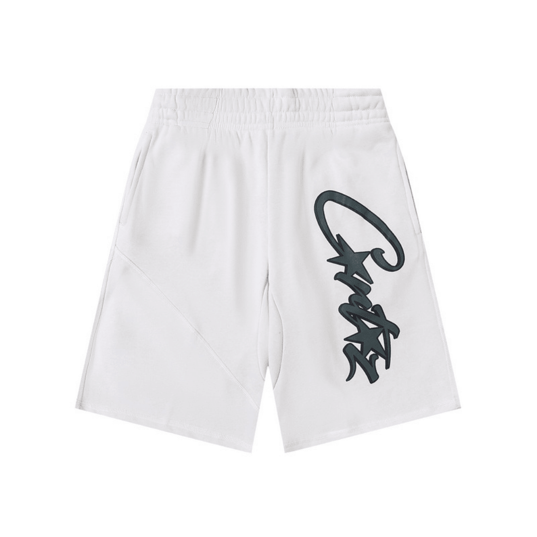 CRTZ" Shorts White