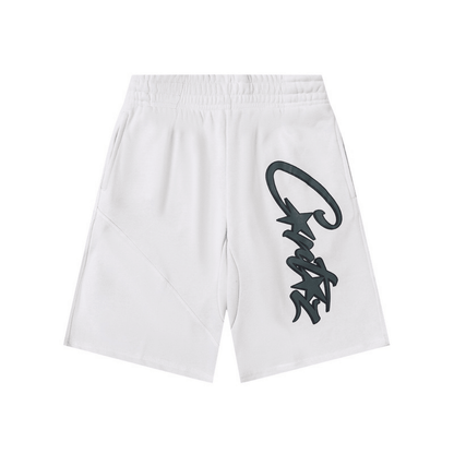 CRTZ" Shorts White