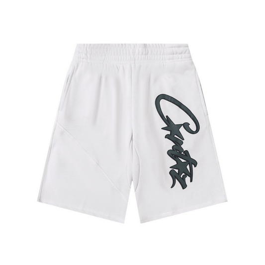 CRTZ" Shorts White