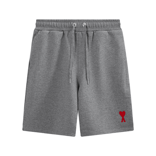 Ami" Shorts Grey/Red