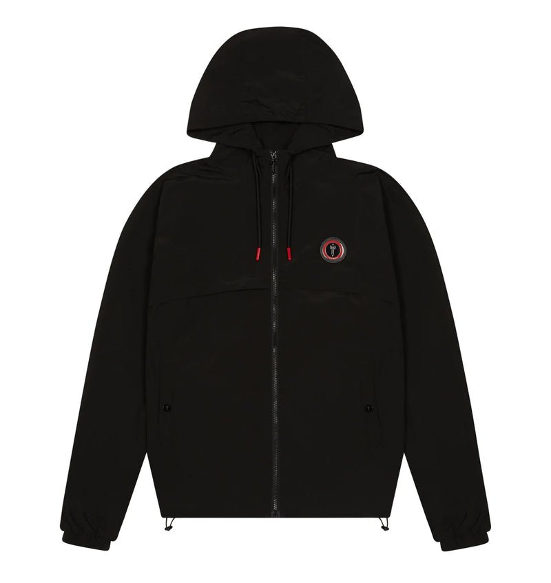 TS" Windbreaker Black/Red