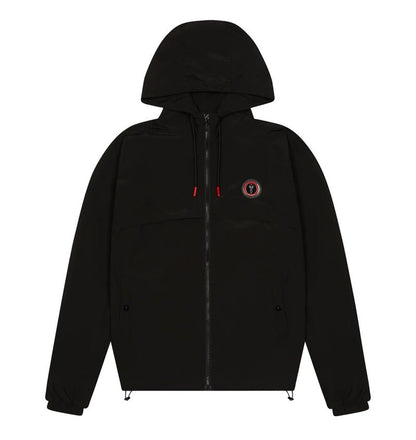 TS" Windbreaker Black/Red