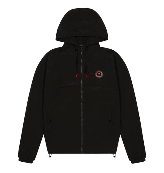 TS" Windbreaker Black/Red