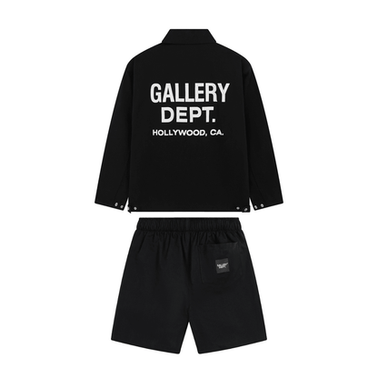 Gallery Dpt." Short Set Black