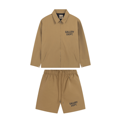 Gallery Dpt." Short Set Brown