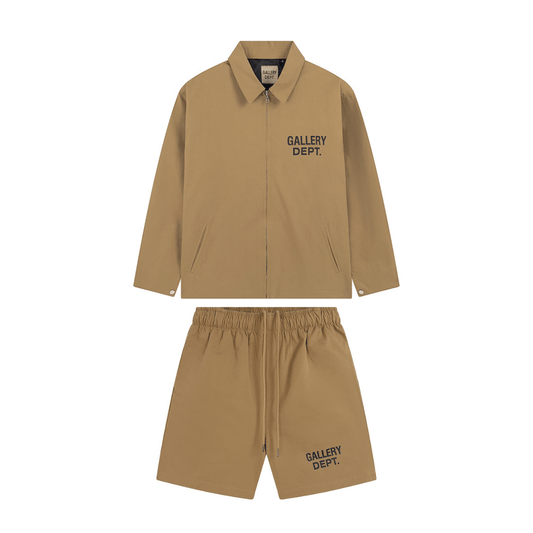 Gallery Dpt." Short Set Brown
