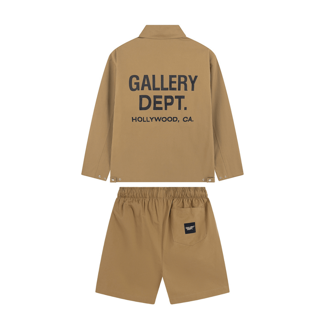 Gallery Dpt." Short Set Brown
