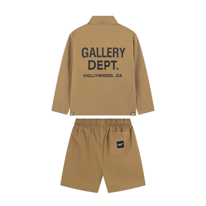 Gallery Dpt." Short Set Brown