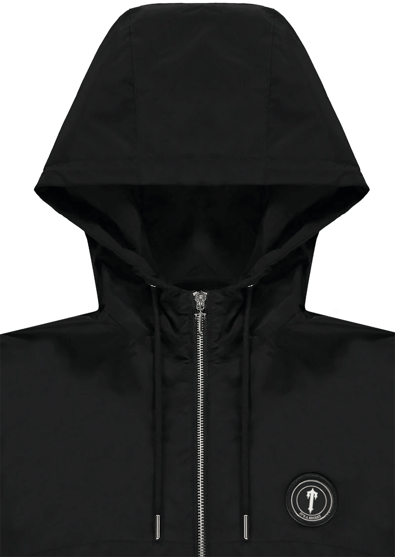 TS" Irongate Black Windbreaker
