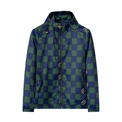 LV" Monogram Green Windbreaker
