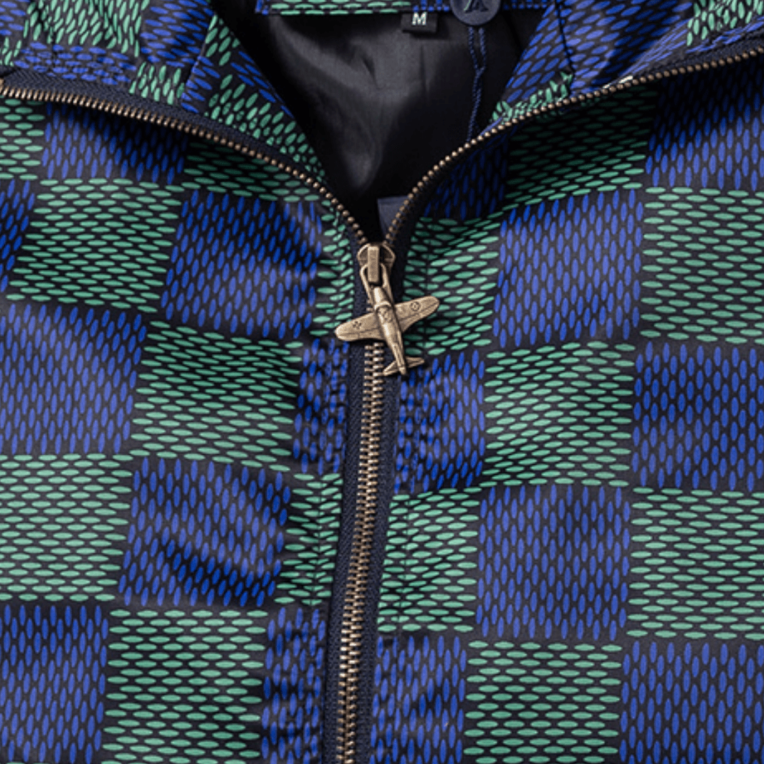 LV" Monogram Green Windbreaker
