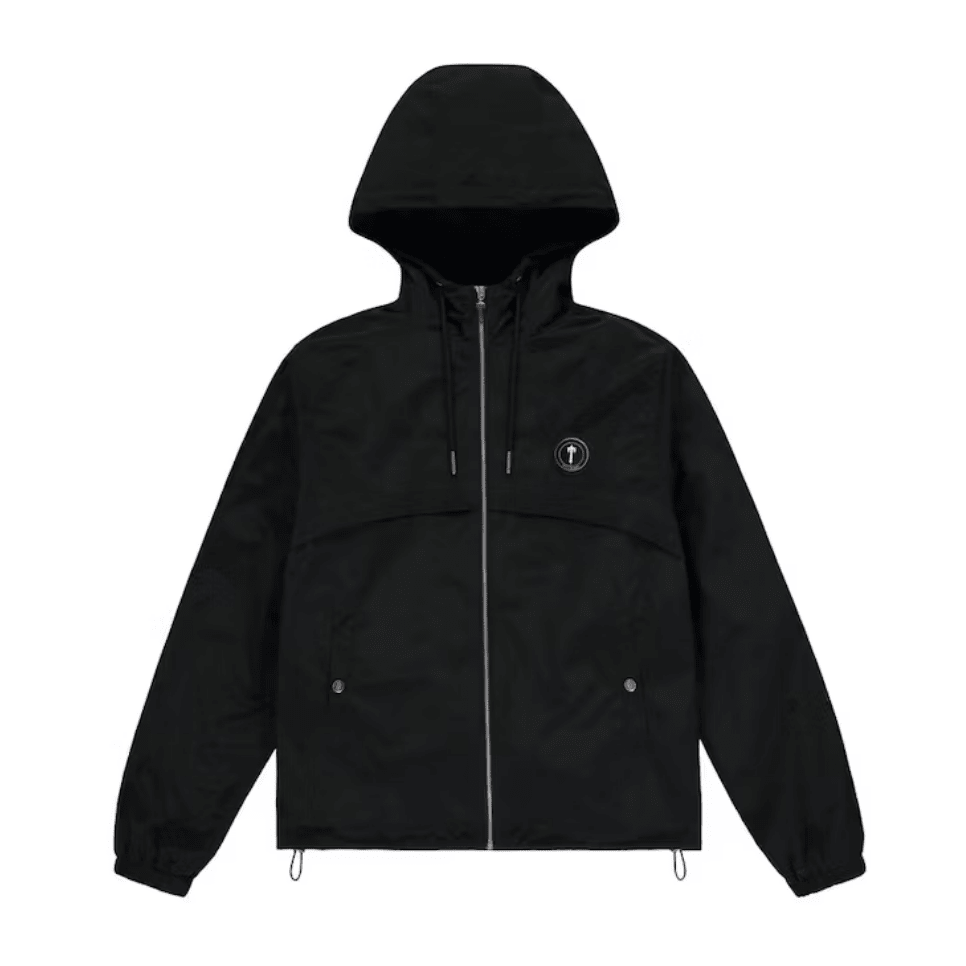 TS" Irongate Black Windbreaker