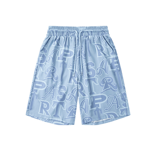 TS" Wildcard Swim Shorts Blue