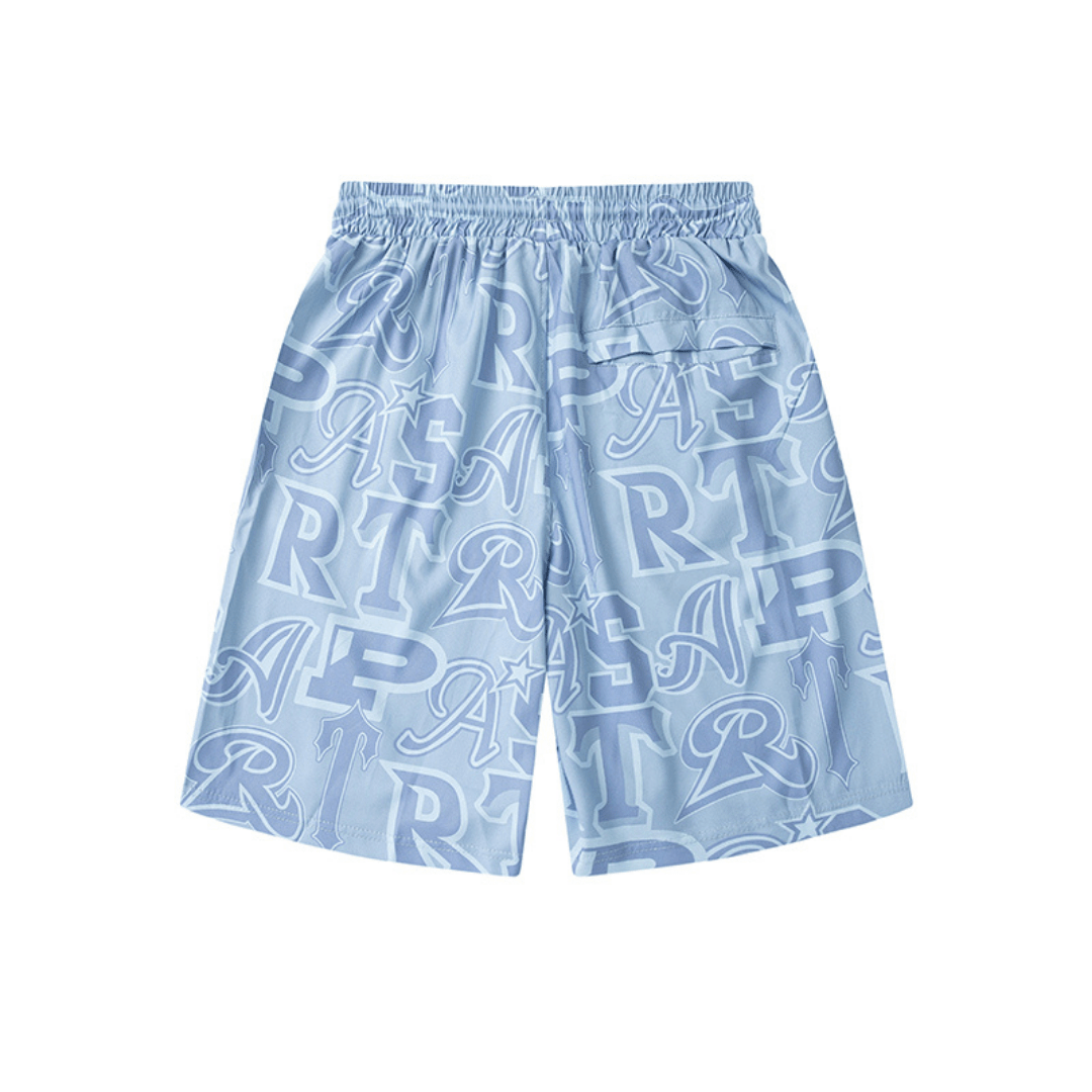 TS" Wildcard Swim Shorts Blue