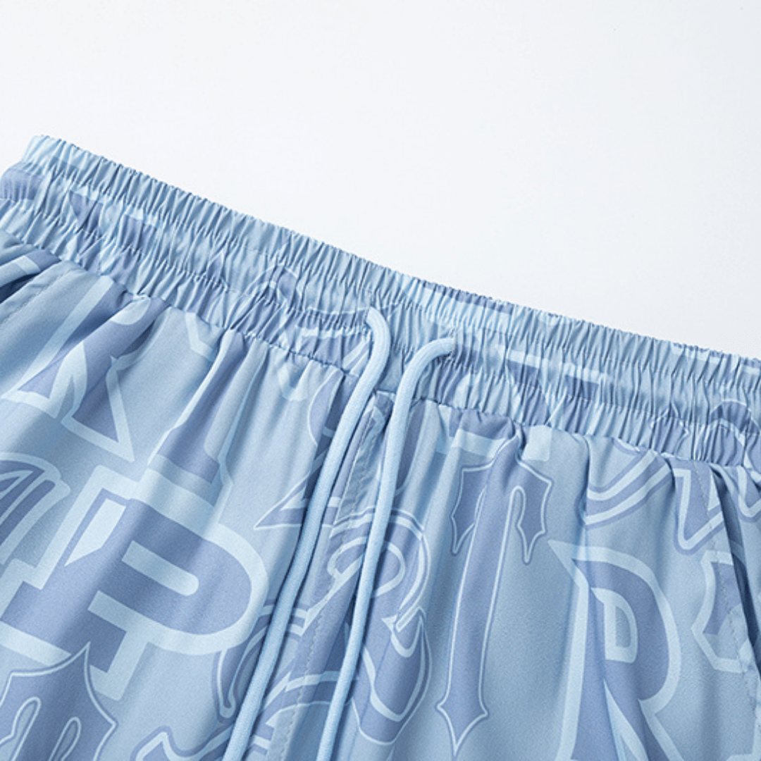 TS" Wildcard Swim Shorts Blue