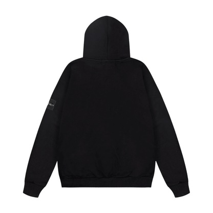Stone" Hoodie Black