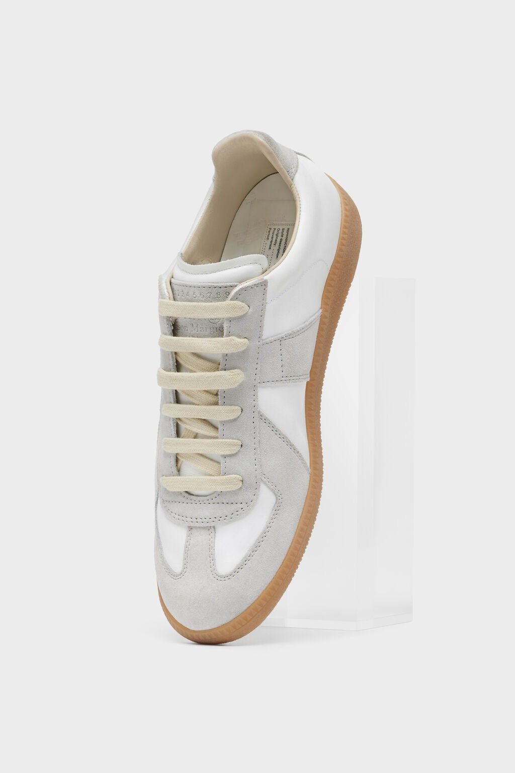 Maison" Sneaker Weiß-Grau