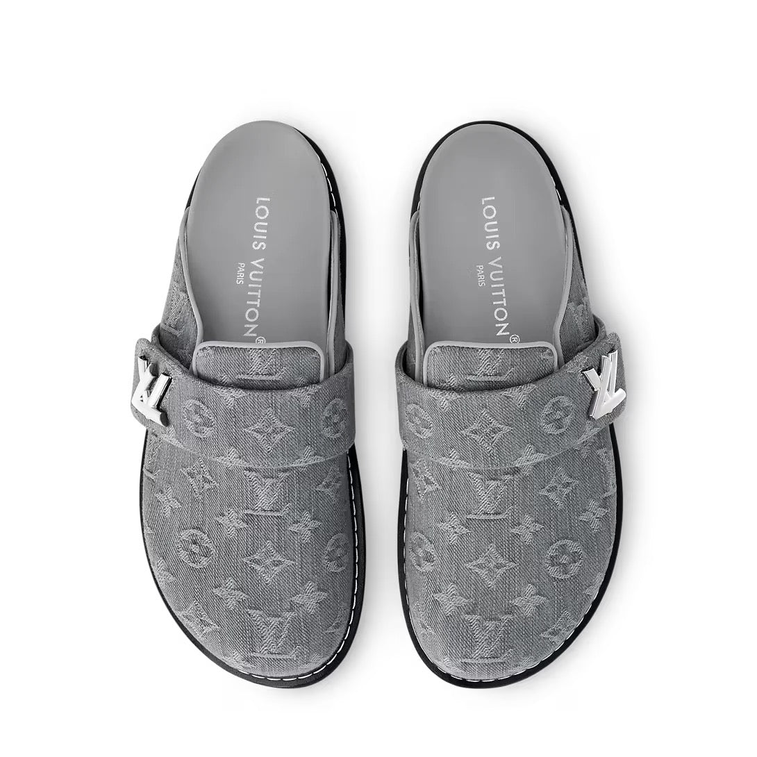 LV" Slides Grey
