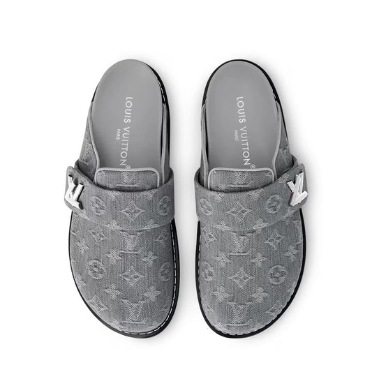 LV" Slides Grey
